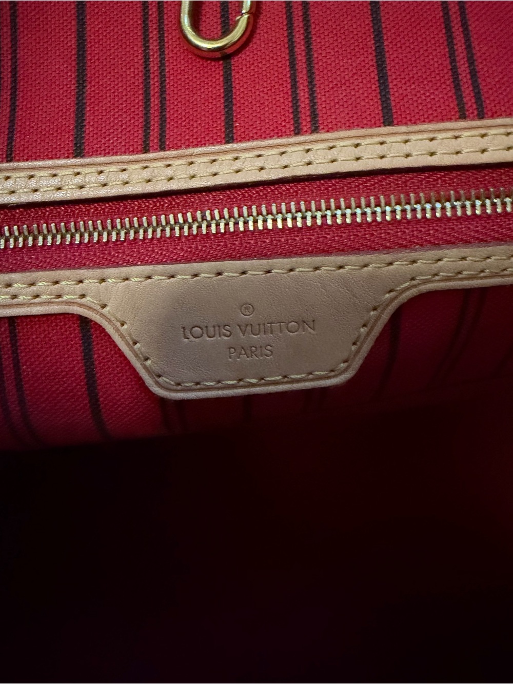 Authentic Louis Vuitton Neverfull MM Monogram + Pouch Box Dust Bag - Picture 10 of 17